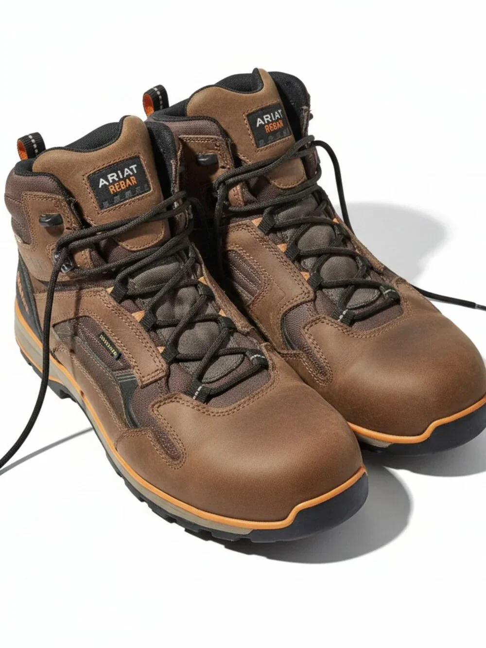 Ariat Terrain Boots Men's 10 D Brown Leather 10002183 Hiking Outdoor Work